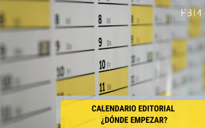 ¿Cómo hacer un calendario editorial?